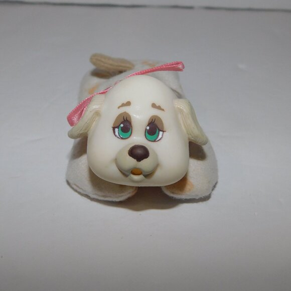 VTG 1991 90s Hasbro Puppy Surprise Brown White Puppy Baby replacement - Picture 1 of 5